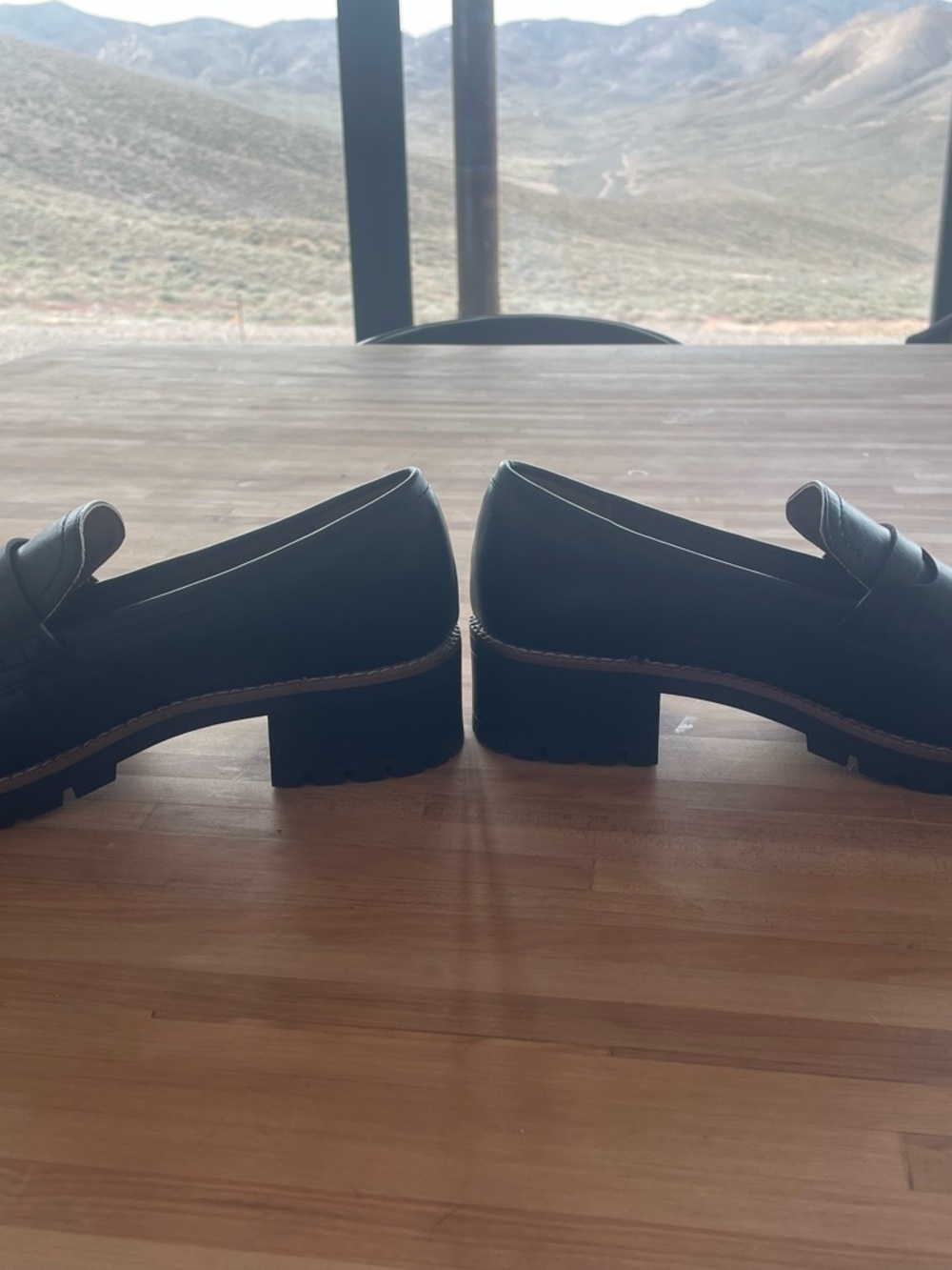DREAM PAIRS Women's Platform Chunky Heeled Loafers - Picture 3 of 6